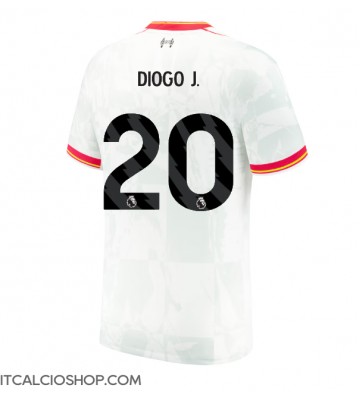 Liverpool Diogo Jota #20 Terza Maglia 2024-25 Manica Corta